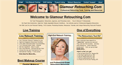 Desktop Screenshot of glamourretouching.com
